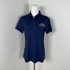 Greyson Women's Scarlett Golf Polo Shirt‎ Short Sleeve Maltese Blue Size M NWT